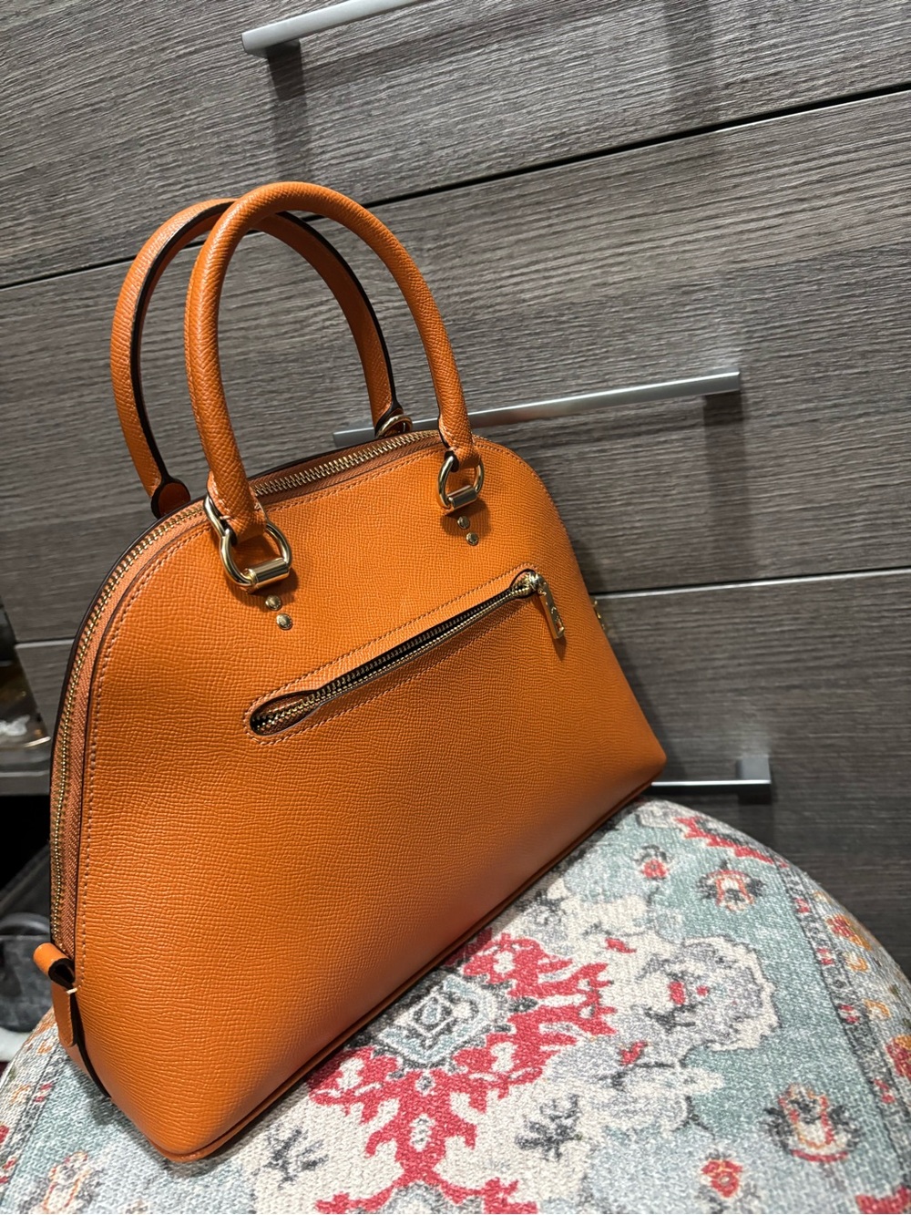 NWOT - Coach Katy Pebbled Leather Satchel - Picture 2 of 10